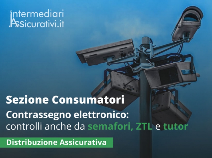 Contrassegno elettronico: controlli anche da semafori, ZTL e tutor